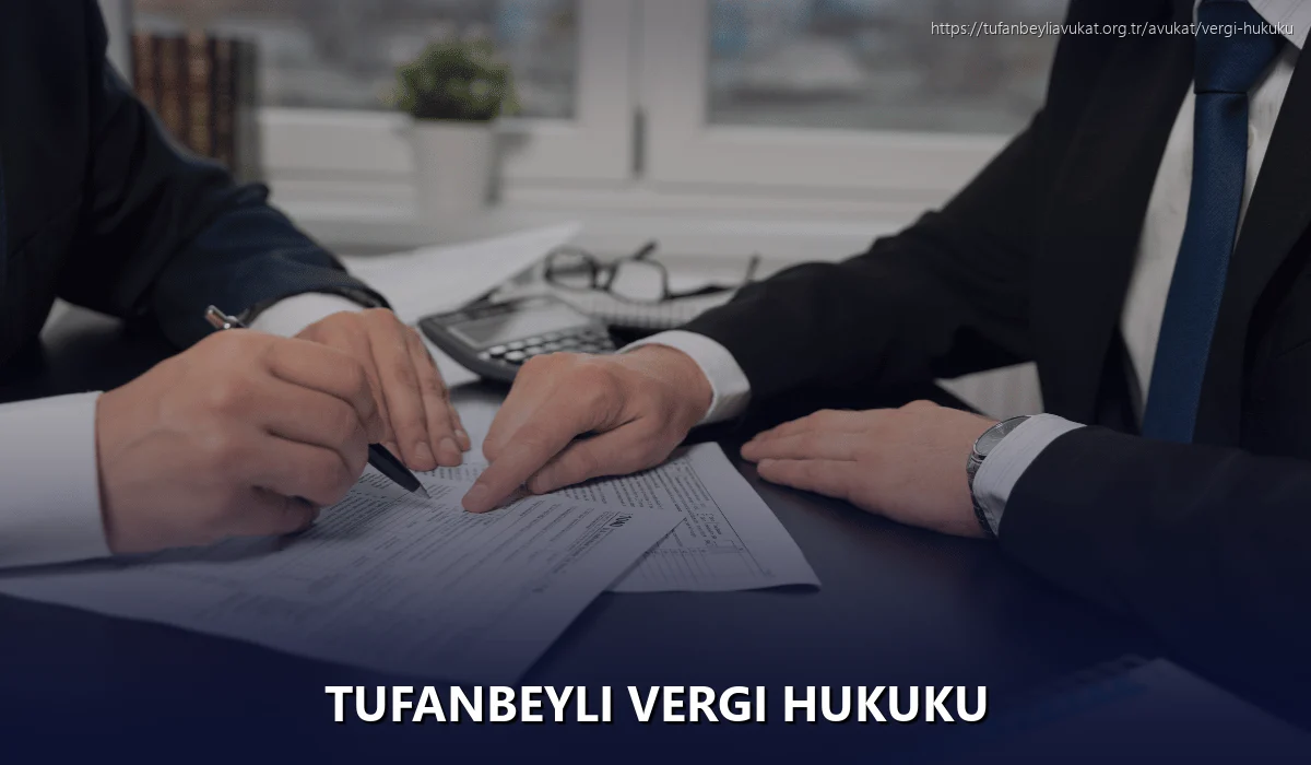 Tufanbeyli Vergi Hukuku